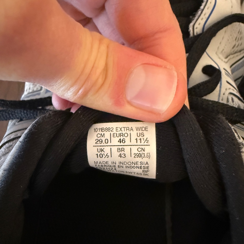 ASICS Men's Gel Contend 9 Piedmont Gray Running Shoes 11 1/2 Extra Wide - Picture 9 of 12